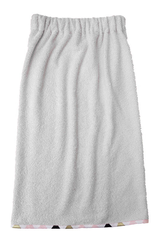 Dámský kilt do sauny bílý LUX