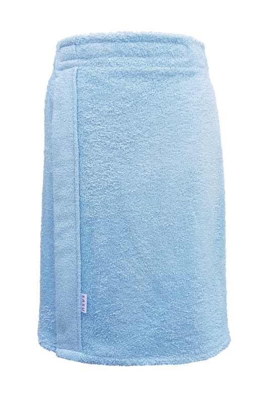 Pánský kilt do sauny světle modrý
